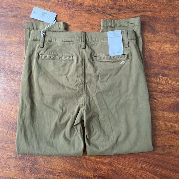 Sam Edelman Morrisson Trouser in Olive Size 6/28 Cotton - Picture 6 of 11